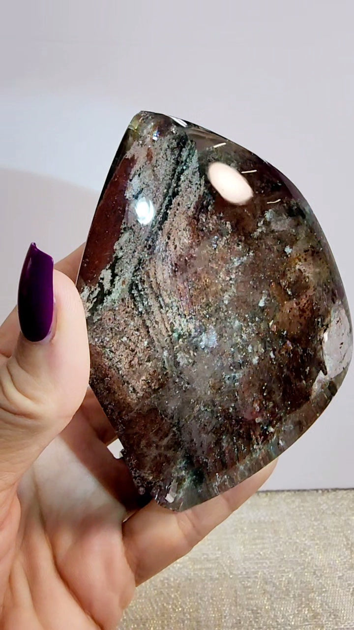 Lodolite Garden Quartz Free Form