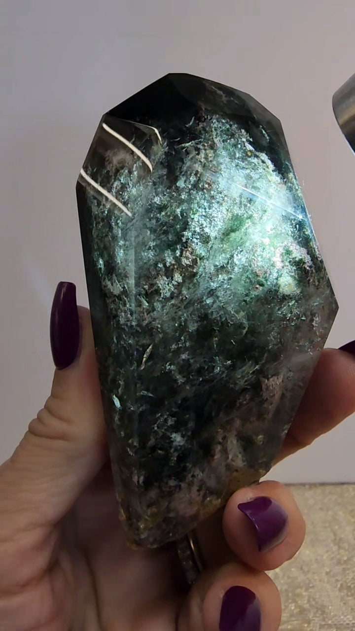 Lodolite Gardend Quartz FreebForm