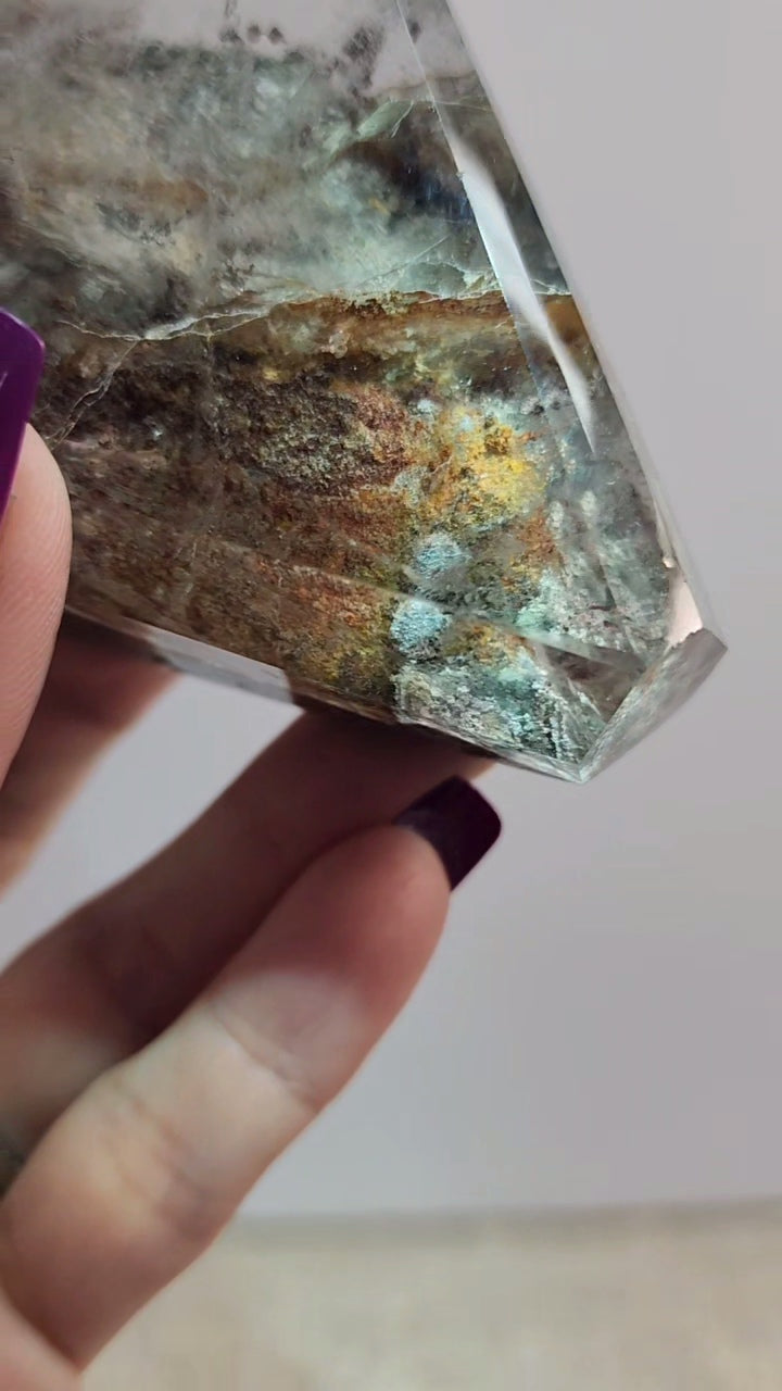 Lodolite Garden Quartz Free Form