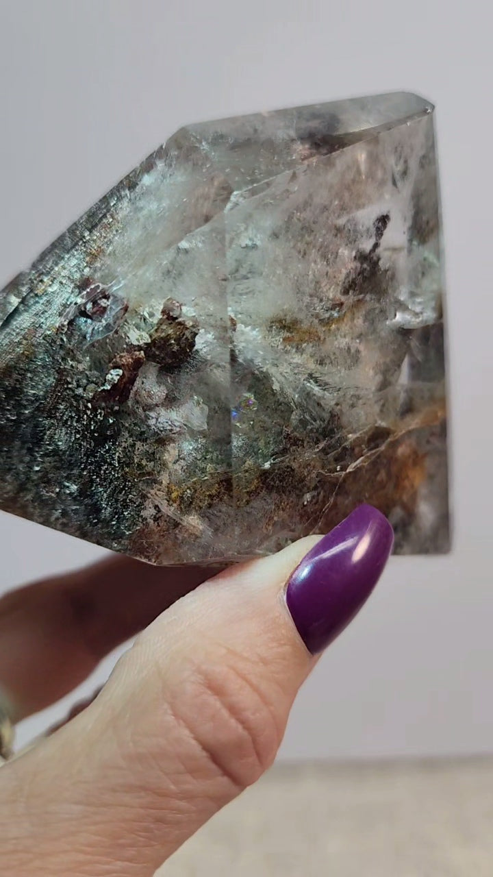 Lodolite Garden Quartz Free Form