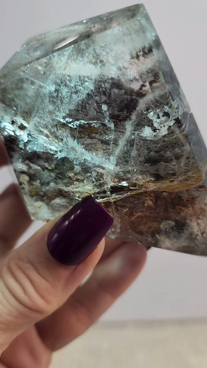 Lodolite Garden Quartz Free Form