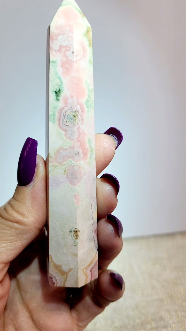 Rhodochrosite Tower