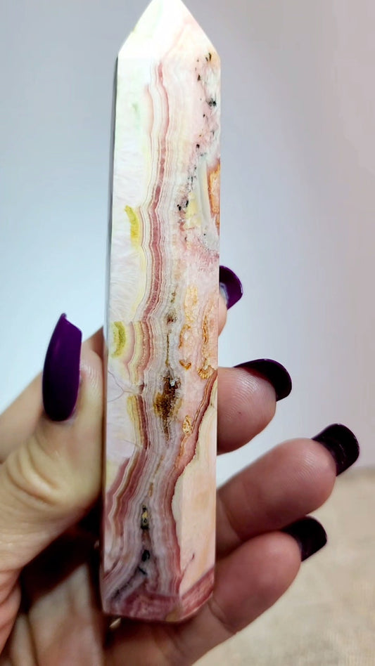 Rhodochrosite Tower