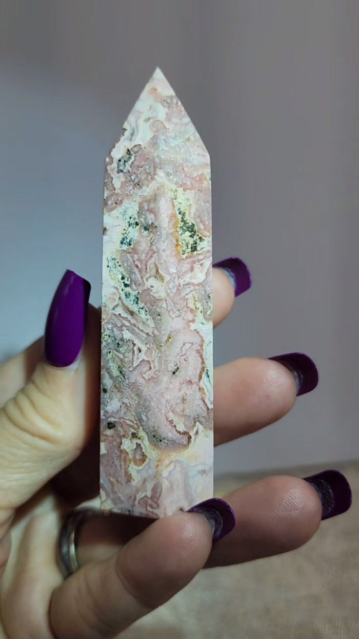 Rhodochrosite Tower