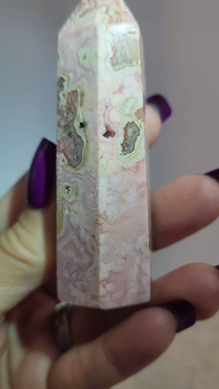 Rhodochrosite Tower