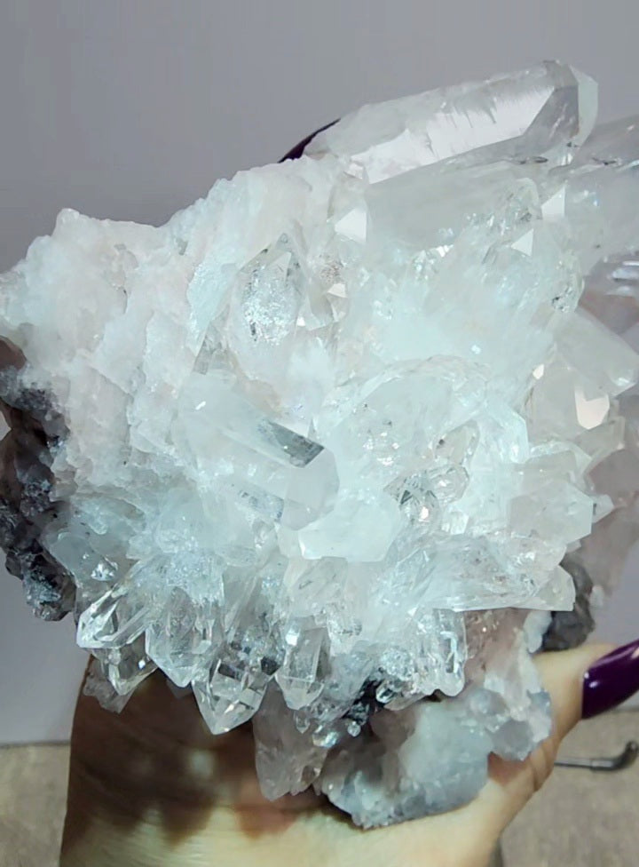 High Quality Pink Lemurian Quartz from Columbia