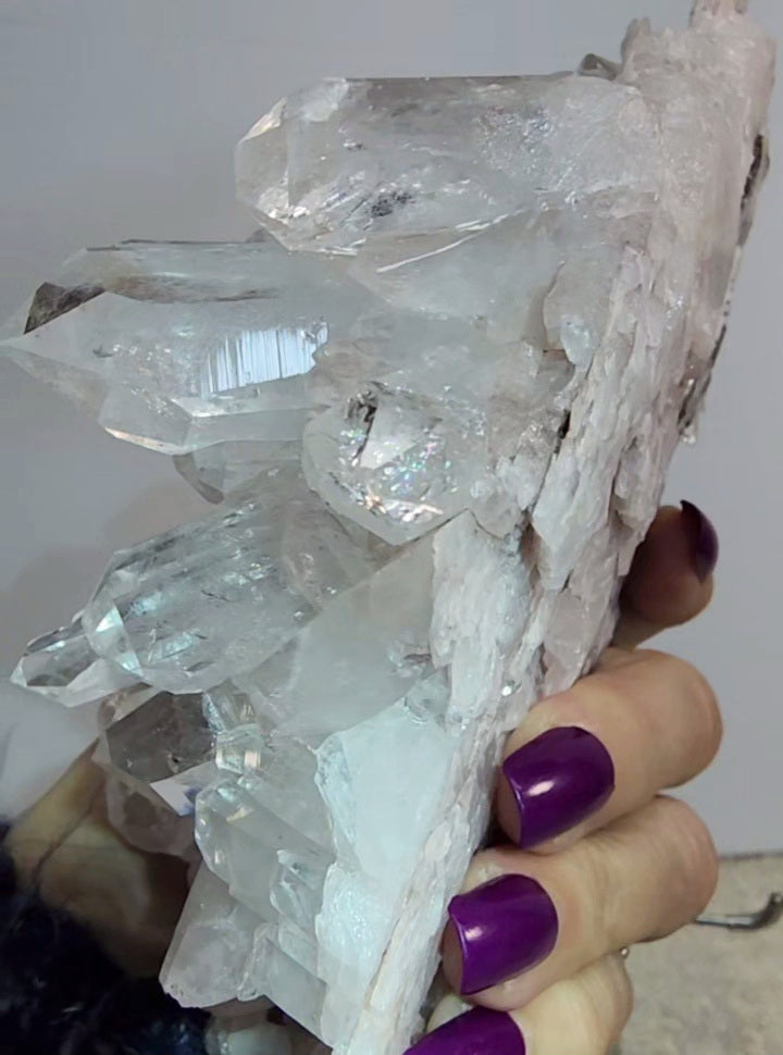 High Quality Pink Lemurian Quartz from Columbia