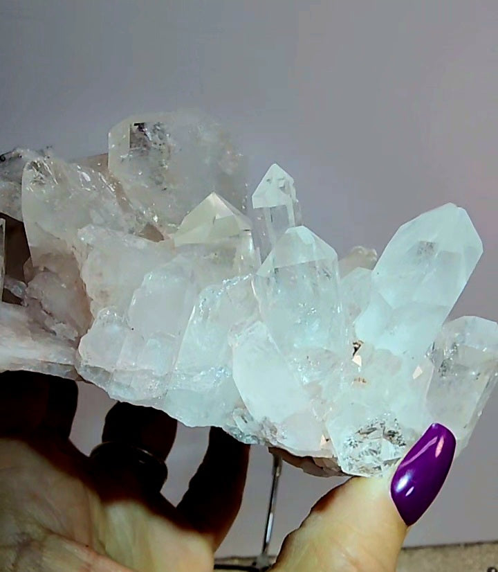 High Quality Pink Lemurian Quartz from Columbia