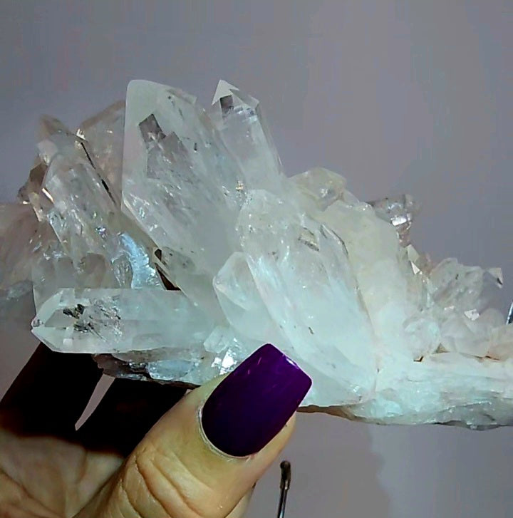 High Quality Pink Lemurian Quartz from Columbia